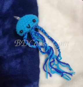 Woolen Jellyfish Bag Chain Ring - Best handicraft in Bangladesh