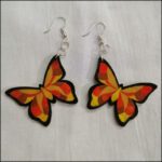 Wood Butterfly Earrings - Fantastic Wood Jewellery