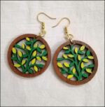 Wood Necklace Beads - Tree Jewelry Set