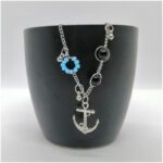 Anchor Charm Wristband For Girls