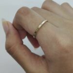 Rings On Fingers - Artificial Gold Band Rings