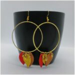 Earrings Collection - Dangle Circle Earrings